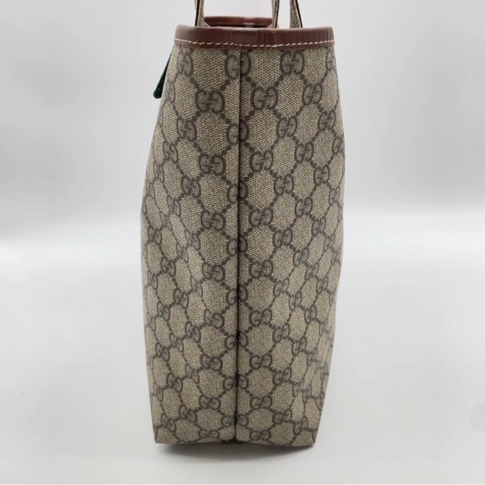 Gucci Beige and Brown Signature Tote - Picture 12 of 16
